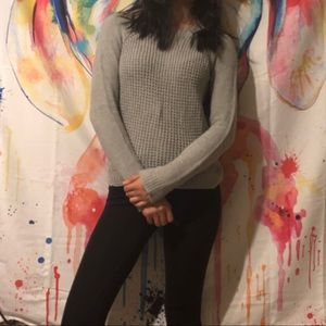 Aeropostale light gray sweater